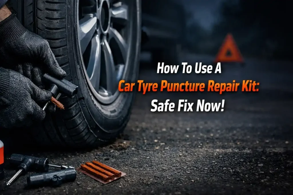 How To Use A Car Tyre Puncture Repair Kit