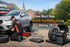 How Much Does Mobile Tyre Fitting Cost in Woking, UK?