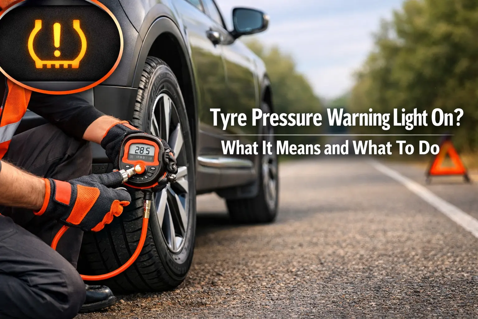 Tyre Pressure Warning Light On What It Means and What To Do