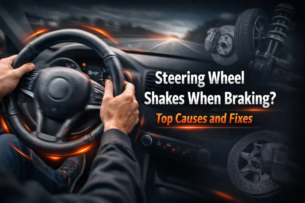 Steering Wheel Shakes When Braking Top Causes and Fixes